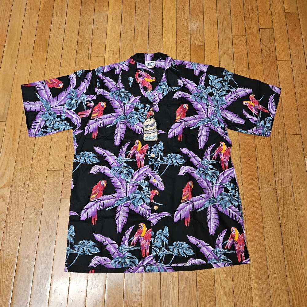 Vintage Men's Hawaiian Shirt NWT